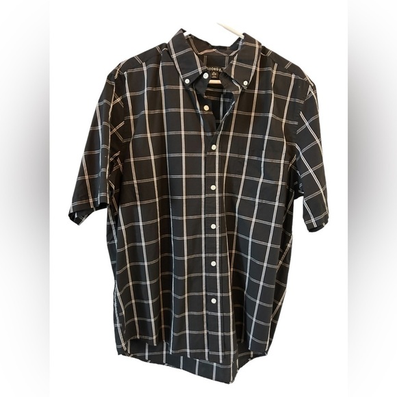 George, large, black and white button down shirt‎ - Picture 1 of 7